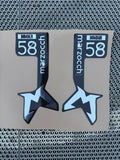 Bomber 58 Fork Decals