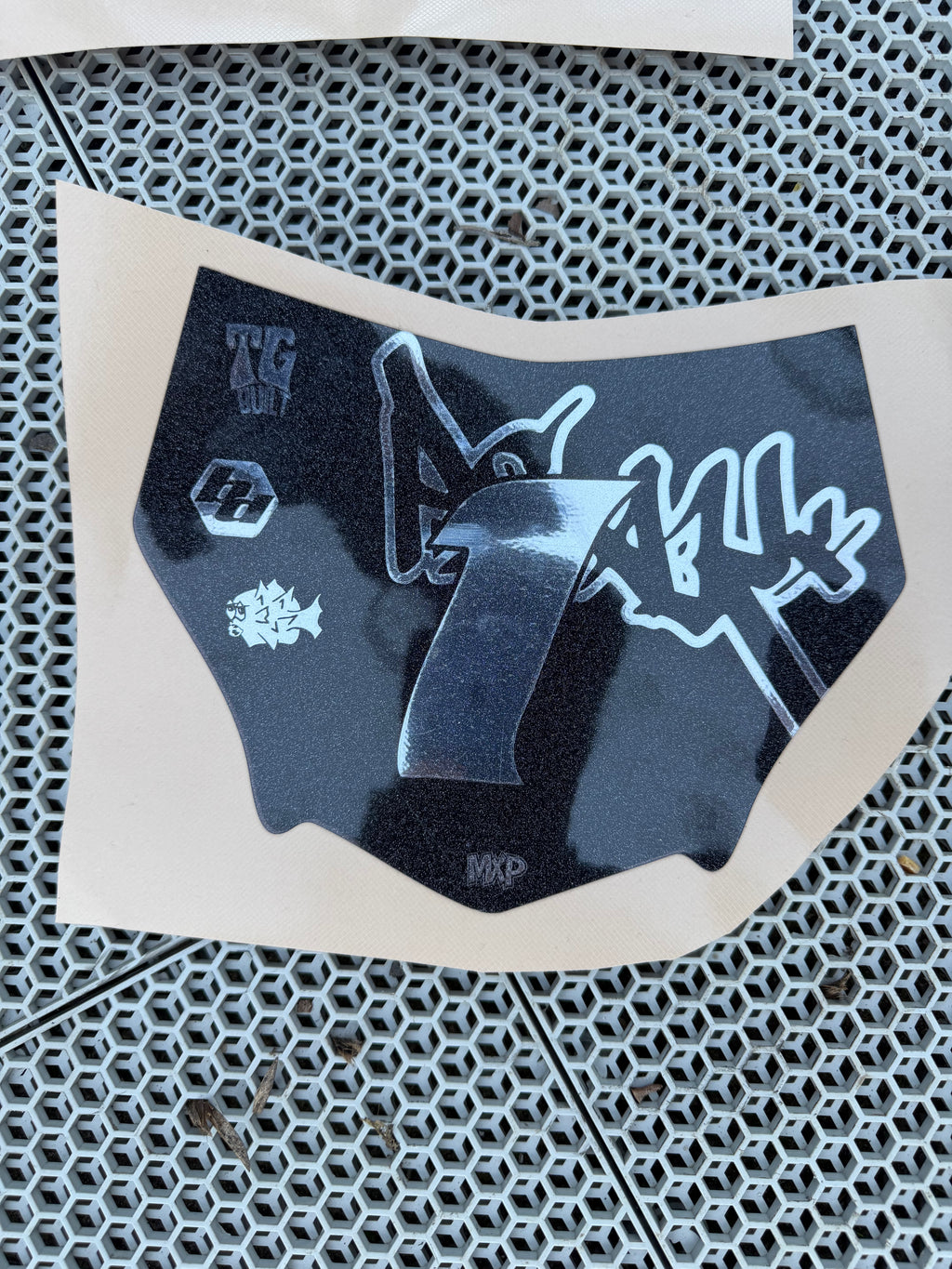 Motocuts ‘Peak’ Logo Decal