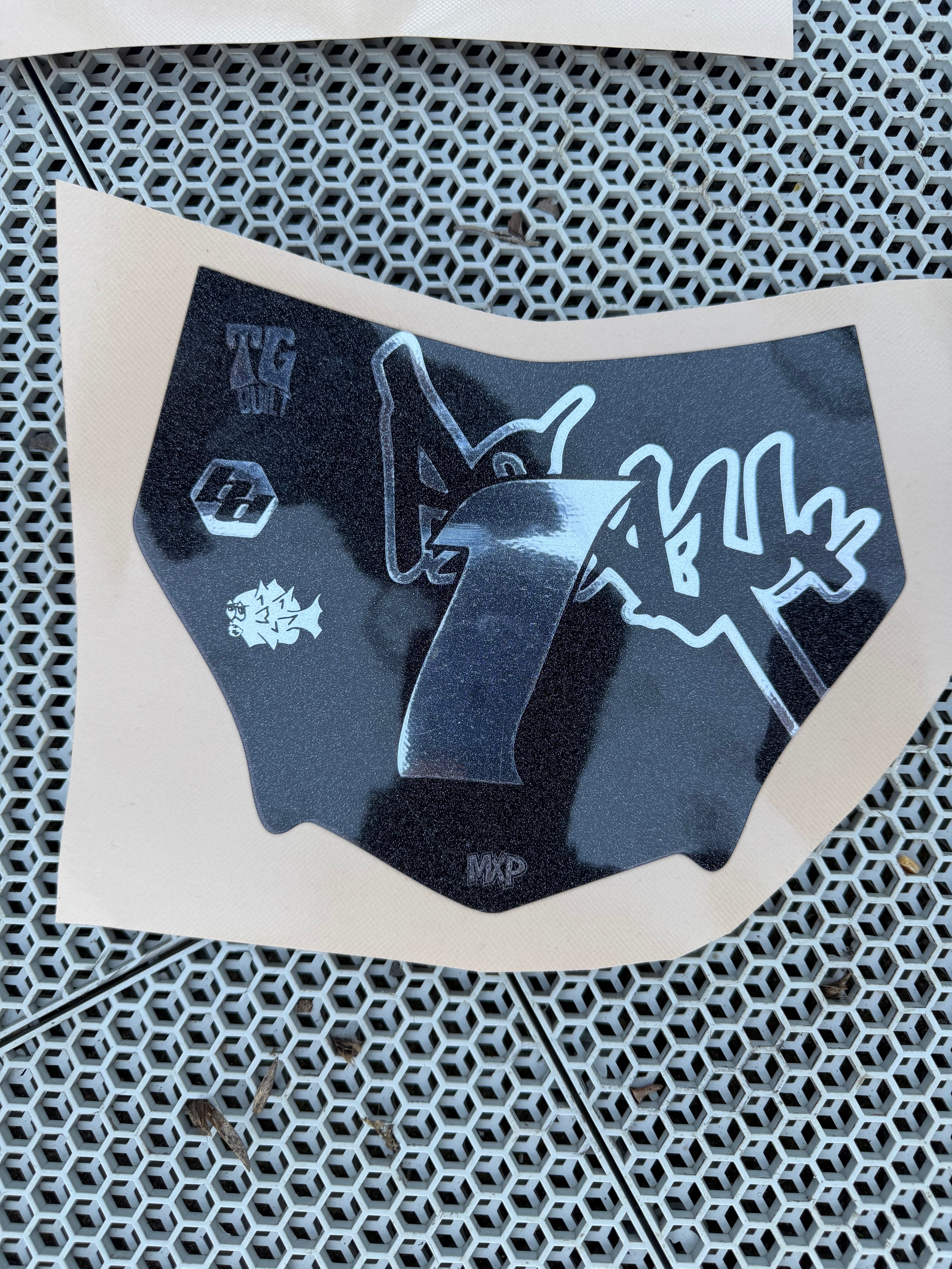 Motocuts ‘Peak’ Logo Decal