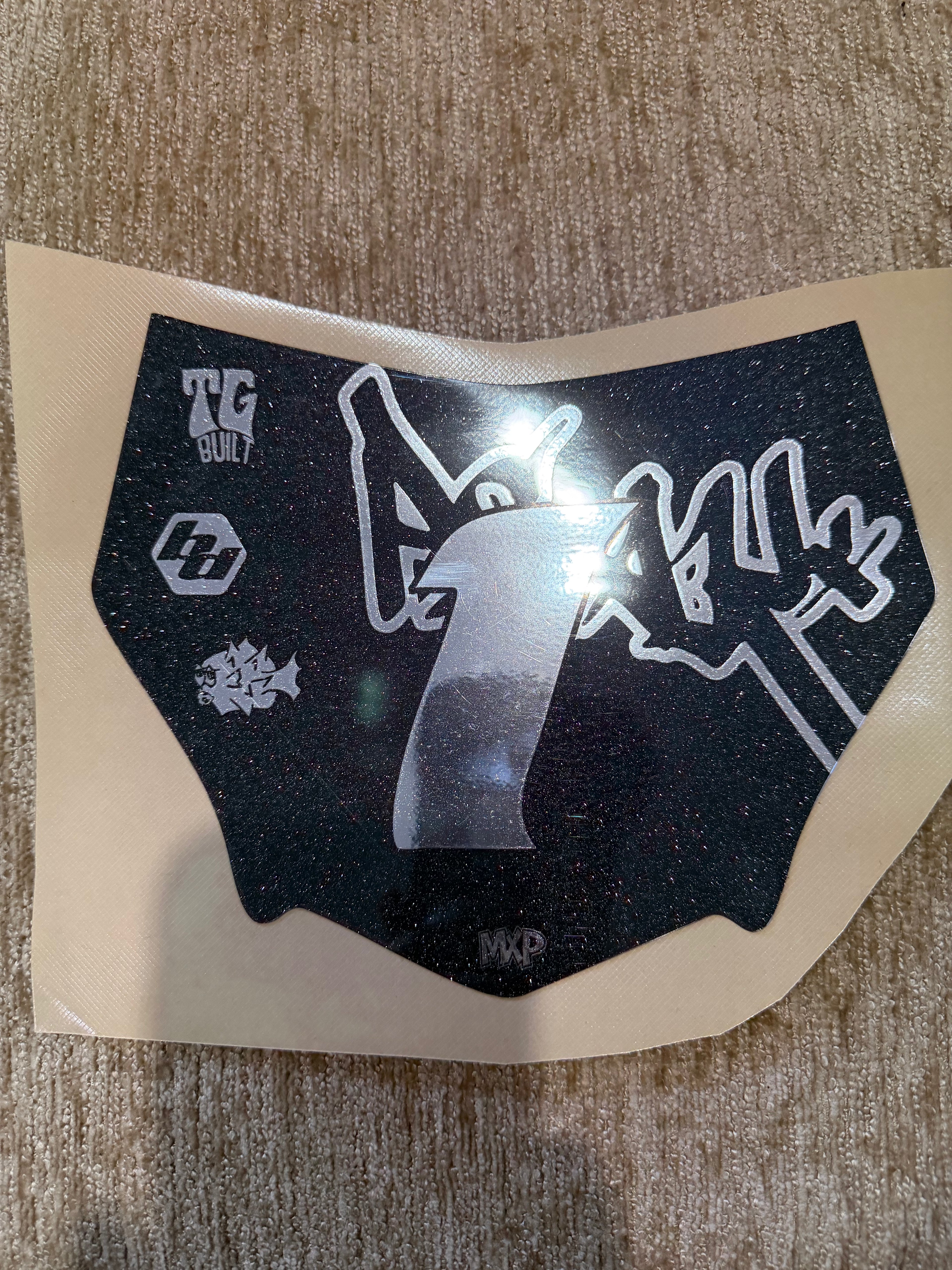 Motocuts ‘Peak’ Logo Decal
