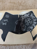 Ultra Bee ‘Chrome Hearts’ Front Plate Decal