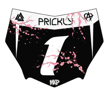 Motocutz Striped Cherry Blossom Decal