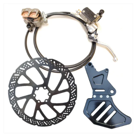 Ultra Bee rear brake conversion kit for Talaria electric motorcycle