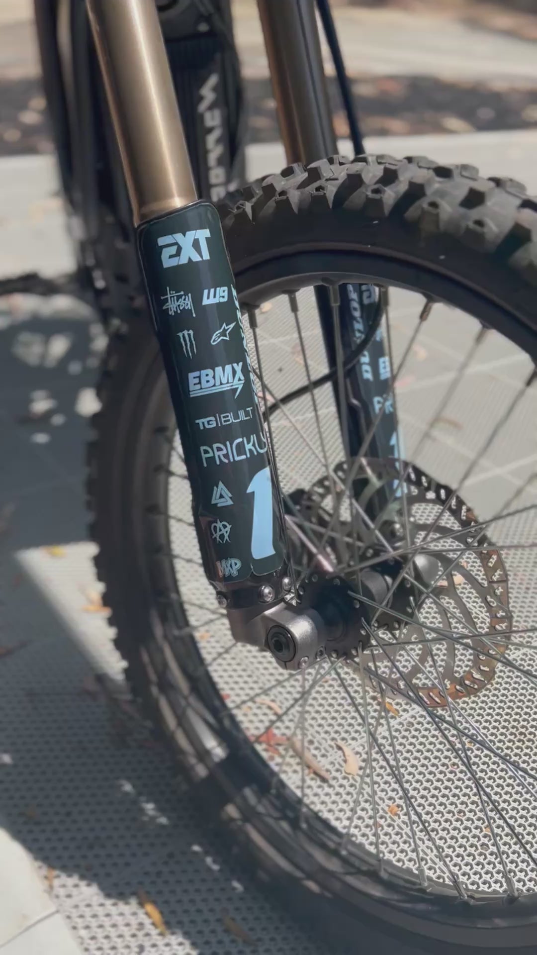 Emoto Fork Decals Set