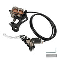 Ultra Bee rear brake assembly: caliper, master cylinder, lever and hydraulic line. Caliper bracket shown is not included.